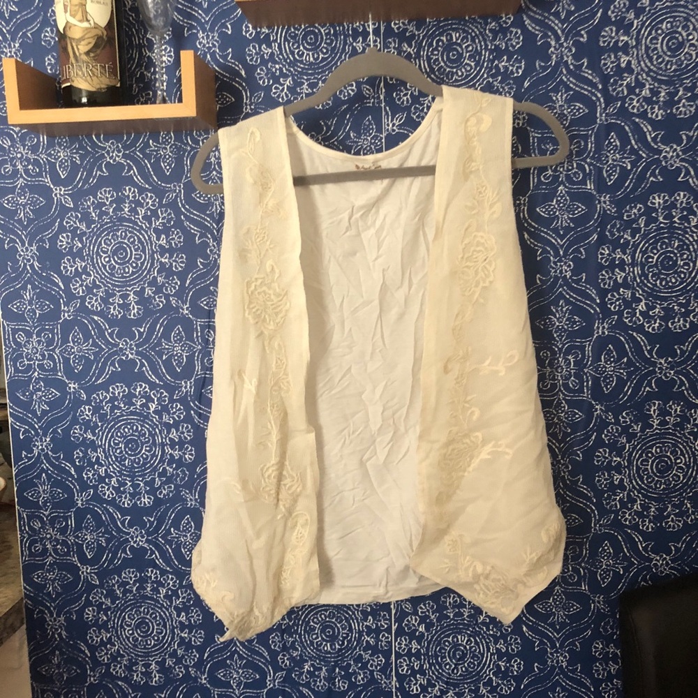 April Cornell Embroidered Vest